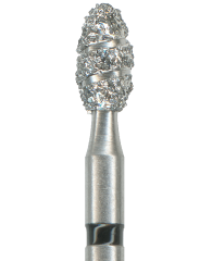 Freza diamantata turbo ou