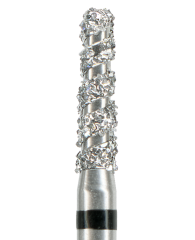 846KRT-016TSC-FG Freza diamantata turbo cilindro-conica cu muchii rotunjite