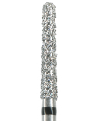 850T-012TC-FG Freza diamantata turbo cilindro-conica cu varf rotunjit