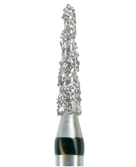 877KT-014TSC-FG Freza diamantata turbo torpila conica