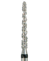 Freza diamantata turbo torpila conica