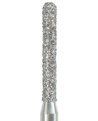 881-012F-FG Freza diamantata cilindrica cu varf rotunjit