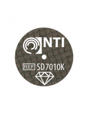 SD7010K Disc ranforsat diamantat de separatie ceramica si zirconiu Ø 20 mm si grosime 0.2 mm